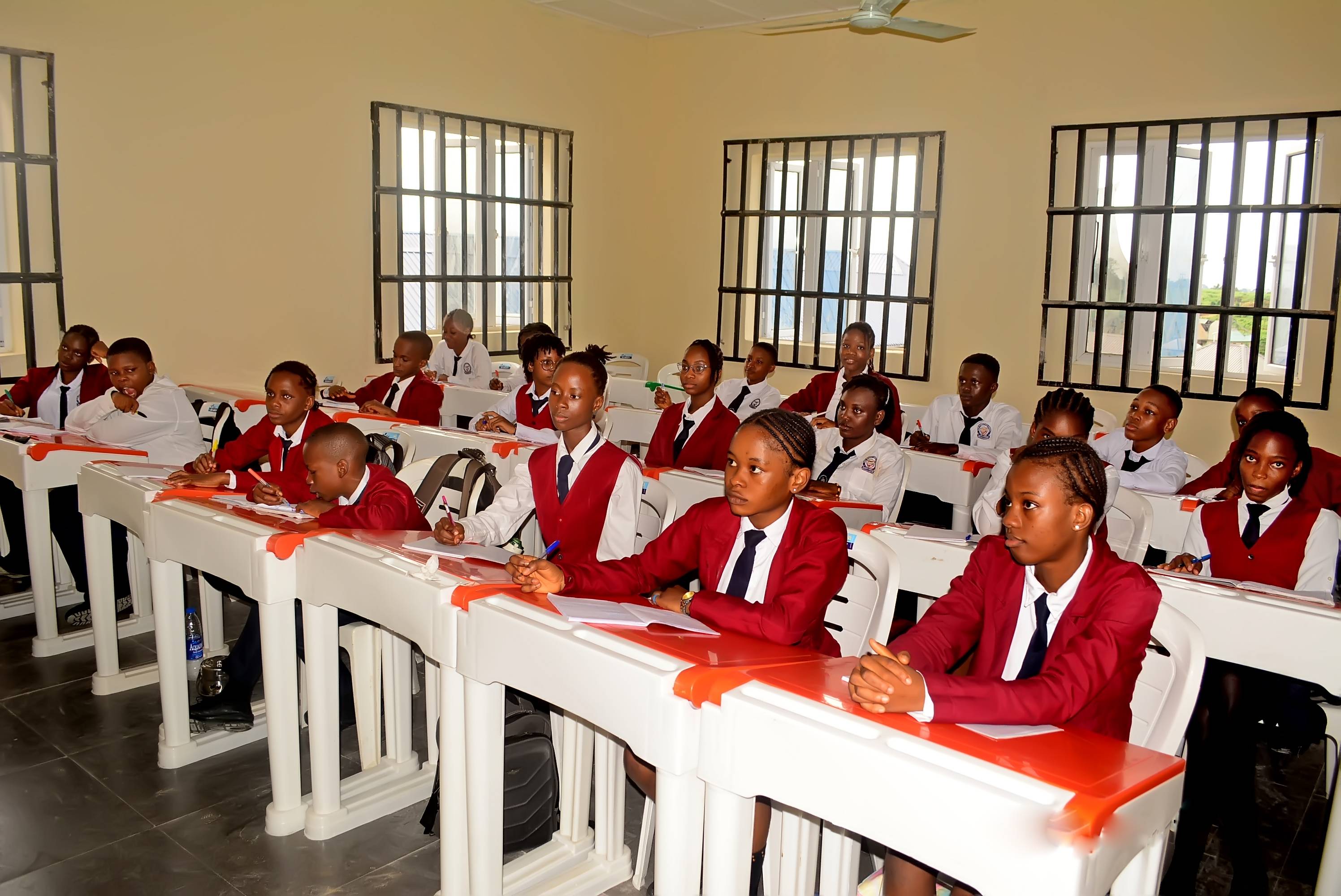 Students at Beryl International School